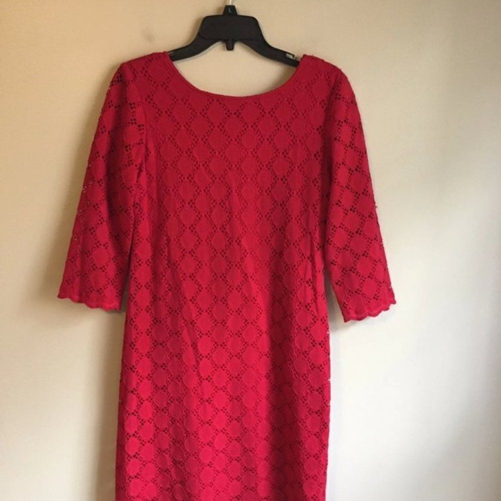 Covington size 6 red dress